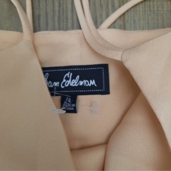 Sam Edelman Y2K Cami Dress with Pearl Charm in Nude Tone - Picture 2 of 8